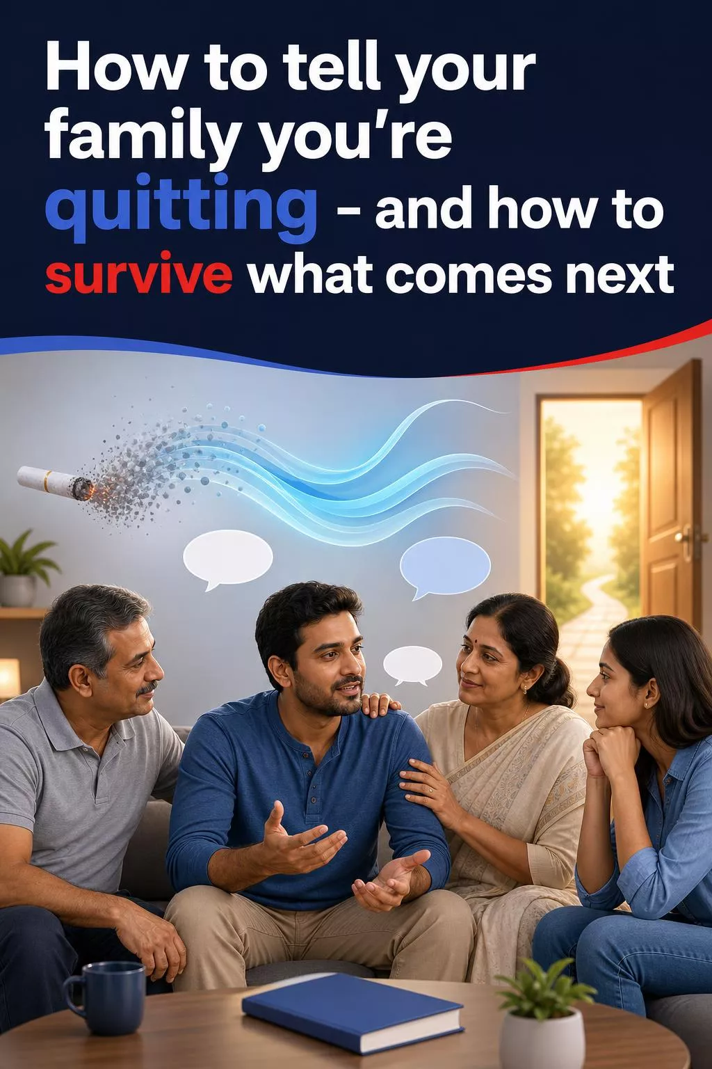 How to tell your family you're quitting - and how to survive what comes next